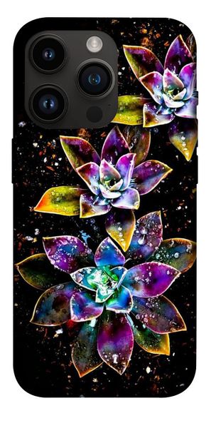 Чохол IBANAN Flowers on black для iPhone 14 Pro (6.1"") 3701013314 фото 1 Купити в інтернет-магазині IBANAN