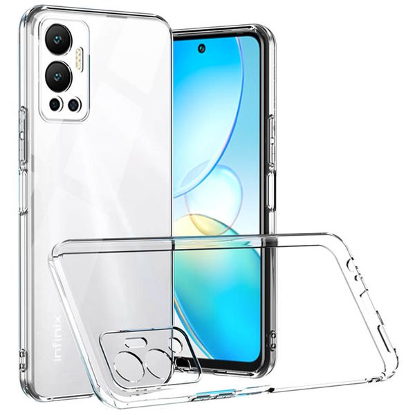 TPU чохол Epic Transparent 1,5mm Full Camera для Infinix Hot 12 Play 450100015 фото 1 Купити в інтернет-магазині IBANAN