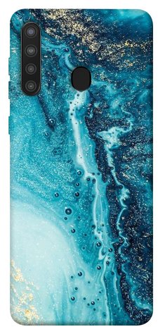 Чохол IBANAN Блакитна фарба для Samsung Galaxy A21 380100404 фото 1 Купити в інтернет-магазині IBANAN