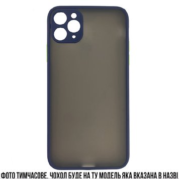 Чехол для IPHONE 5, IPHONE 5S, IPHONE SE (Противоударный с синими бортиками) ( PBL010001) 3701020436 фото 1 Купить в интернет-магазине IBANAN