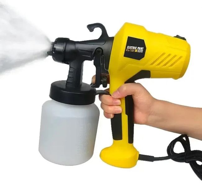 Електричний розпилювач для фарби Electric Paint Sprayer 500W ручний прилад пульверизатор, розпилювач 800 мл краскопульт 3 ступеня 2167997857 фото 3 Купити в інтернет-магазині IBANAN