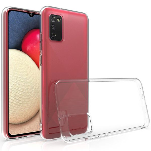 TPU Чехол Epic Transparent 1,0mm для Samsung Galaxy A02s 380101958 фото 1 Купить в интернет-магазине IBANAN