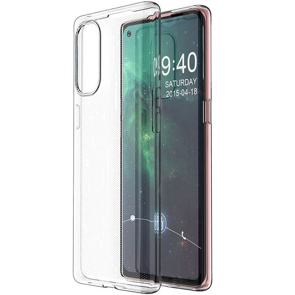 TPU чохол Epic Transparent 1,0mm для Oppo Reno 4 430100039 фото 1 Купити в інтернет-магазині IBANAN