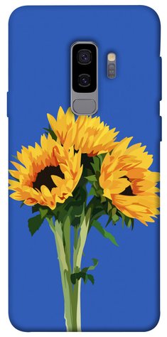 Чехол IBANAN Bouquet of sunflowers для Samsung Galaxy S9+ 380100854 фото 1 Купить в интернет-магазине IBANAN