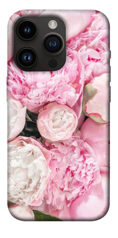 Чехол IBANAN Pink peonies для iPhone 14 Pro (6.1"") 3701013322 фото 1 Купить в интернет-магазине IBANAN