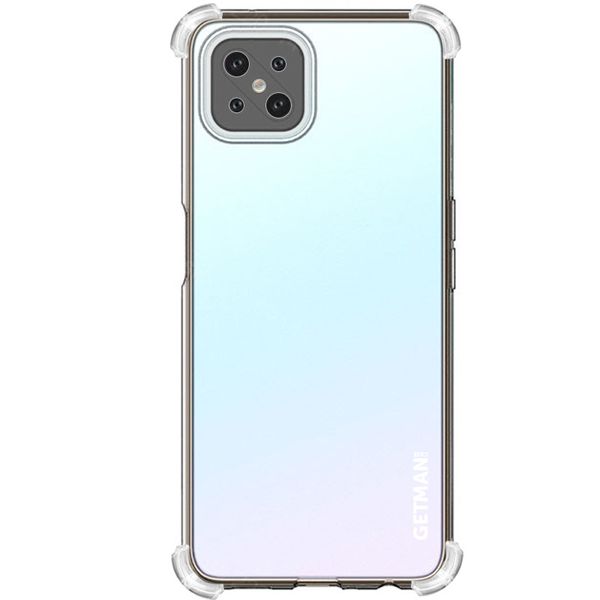 TPU чохол GETMAN Ease logo посилені кути для Oppo A92s 430100064 фото 2 Купити в інтернет-магазині IBANAN