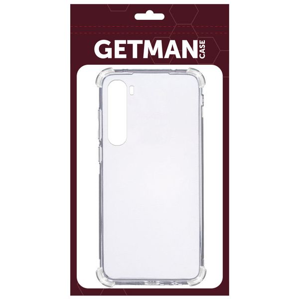 TPU чохол GETMAN Ease logo посилені кути для OnePlus Nord 490100010 фото 2 Купити в інтернет-магазині IBANAN