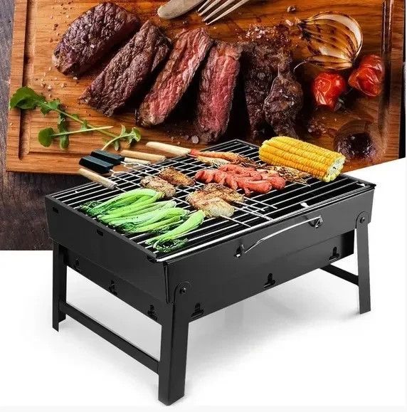 Портативний гриль TL-372 барбекю BBQ Grill Portable складний переносний мангал для дому дачі та туризму 2167997865 фото 1 Купити в інтернет-магазині IBANAN