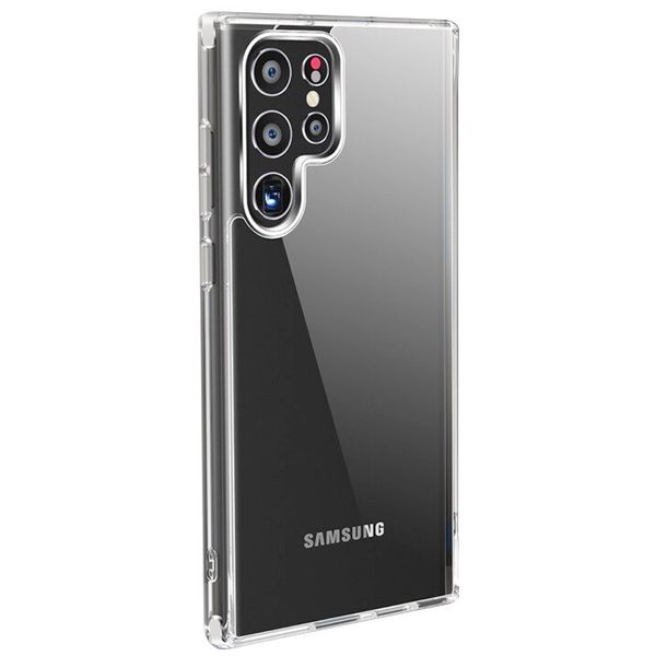 Чохол TPU+PC Clear 2.0 mm metal buttons для Samsung Galaxy S22 Ultra 380106783 фото 1 Купить в интернет-магазине IBANAN