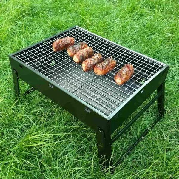 Портативний гриль TL-372 барбекю BBQ Grill Portable складний переносний мангал для дому дачі та туризму 2167997865 фото 6 Купить в интернет-магазине IBANAN