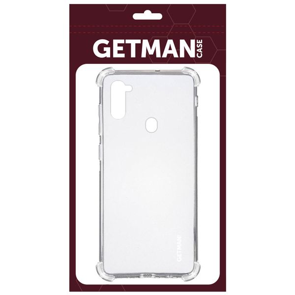 TPU чохол GETMAN Ease logo посилені кути для Samsung Galaxy A11 380101759 фото 2 Купити в інтернет-магазині IBANAN