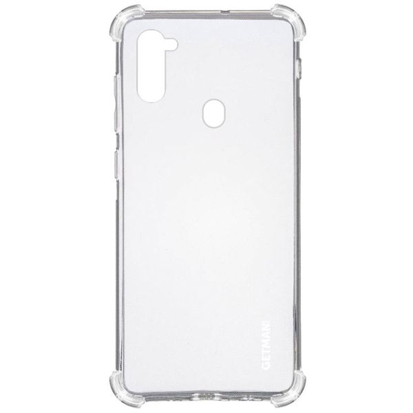 TPU чехол GETMAN Ease logo усиленные углы для Samsung Galaxy A11 380101759 фото 1 Купить в интернет-магазине IBANAN