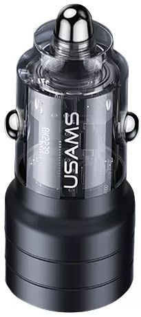 Автомобільний зарядний пристрій Usams US-CC176 C36 95W (USB + Type-C: Універсальне рішення для швидкої зарядки 6958444904511 фото 8 Купить в интернет-магазине IBANAN