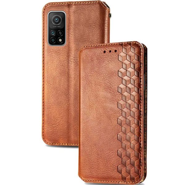 Кожаный чехол книжка GETMAN Cubic (PU) для Xiaomi Mi 10t / Mi 10t Pro 390100354 фото 2 Купить в интернет-магазине IBANAN