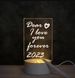 НАСТІЛЬНА ЛАМПА INFINITY NOTE BOARD CREATIVE LED NIGHT LIGHT TRANSPARENT 2000000189864 фото 1 Купити в інтернет-магазині IBANAN