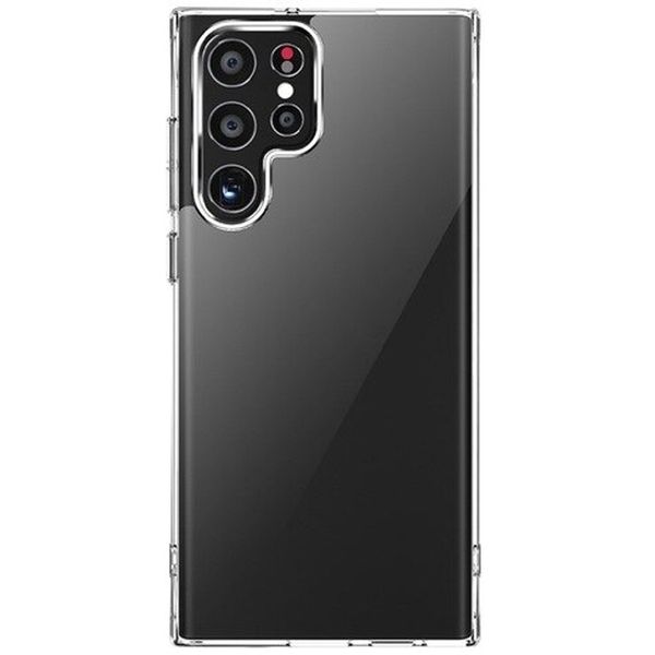 Чохол TPU+PC Clear 2.0 mm metal buttons для Samsung Galaxy S22 Ultra 380103218 фото 2 Купити в інтернет-магазині IBANAN