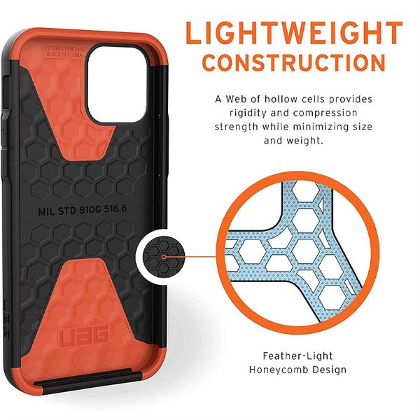 Чехол TPU UAG CIVILIAN series для iPhone 14 Pro (6.1"") 3701015646 фото 3 Купить в интернет-магазине IBANAN