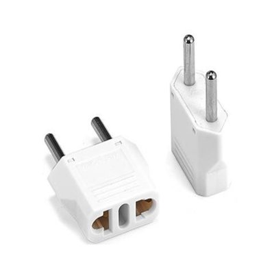 Замовити Перехідник мережевий 2 Pin EU Plug Adapter ep0130 White 10299 в магазині IBANAN