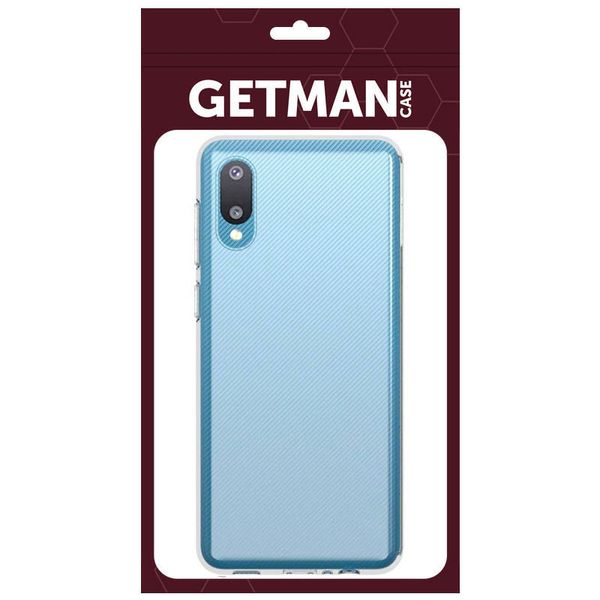 TPU чохол GETMAN Clear 1,0 mm для Samsung Galaxy A02 380103506 фото 2 Купити в інтернет-магазині IBANAN