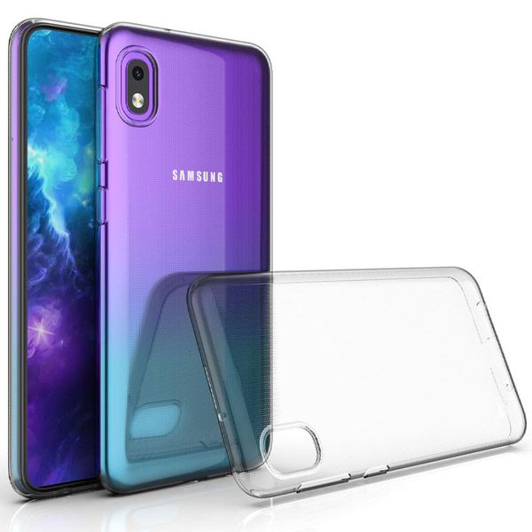 TPU чохол Epic Transparent 1,0mm для Samsung Galaxy M01 Core / A01 Core 380101838 фото 1 Купити в інтернет-магазині IBANAN