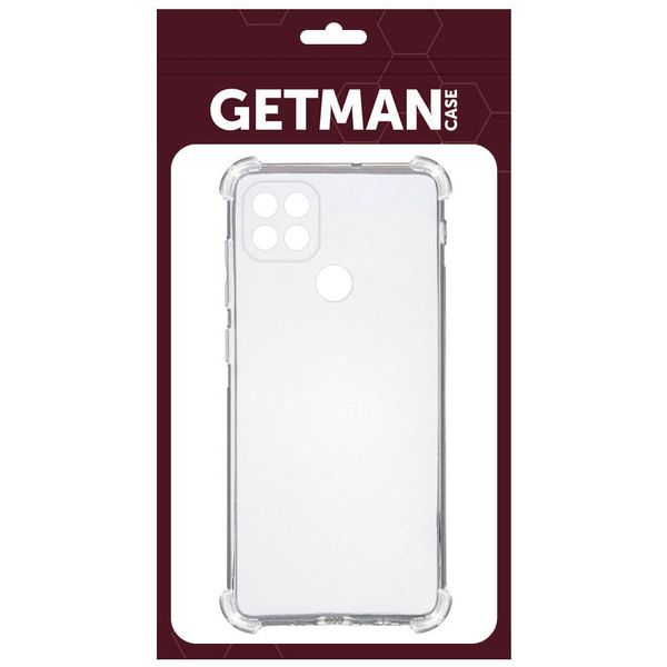 TPU чохол GETMAN Ease logo посилені кути для Oppo A15s / A15 430100099 фото 2 Купити в інтернет-магазині IBANAN