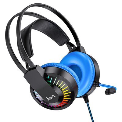 Замовити Стерео Навушники Hoco W105 Joyful Синій 00000052995_1 в магазині IBANAN