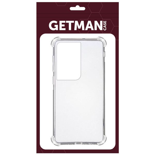 TPU чохол GETMAN Ease logo посилені кути для Samsung Galaxy S21 Ultra 380101969 фото 2 Купити в інтернет-магазині IBANAN