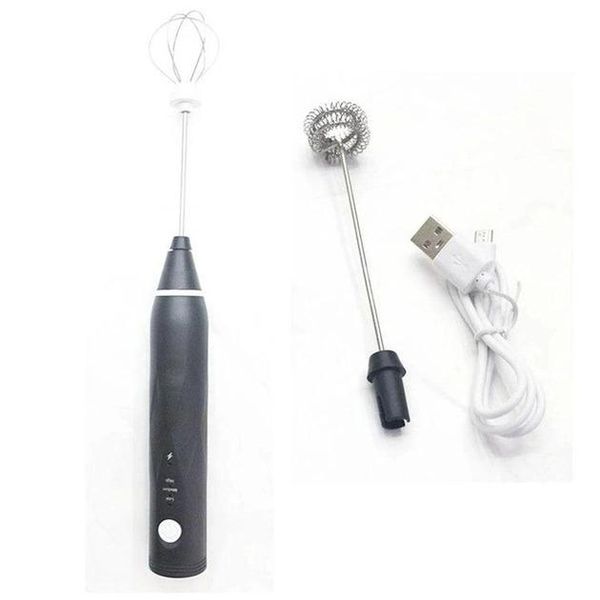 Капучинатор аккумуляторный Milk Frother AN-69 8 Вт 1200 мАч бесшумный с USB зарядкой 2 насадки 8652000006 фото 3 Купить в интернет-магазине IBANAN