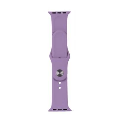 Ремінець Silicone Apple Watch 38mm Light Purple (7)