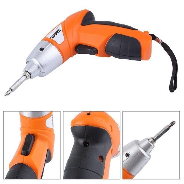 Акумуляторний міні шуруповерт TUOYE Cordless Screwdriver електрична викрутка + біти в комплекті (704150) 2204130375 фото 2 Купити в інтернет-магазині IBANAN