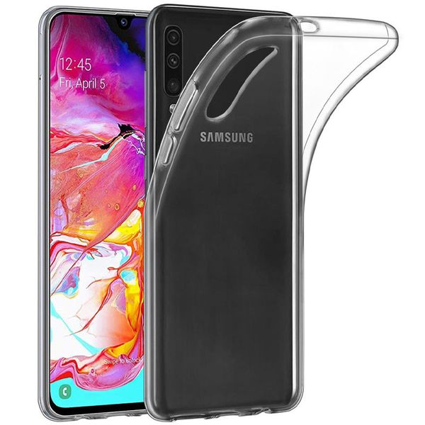 TPU чохол Epic Transparent 1,5mm для Samsung Galaxy A70 (A705F) 380106463 фото 1 Купити в інтернет-магазині IBANAN