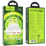 Замовити Power Bank Hoco J101A Astute 22.5W 20000mAh із технологією QC3.0+PD3.0 | 2USB/1Type-C, PD/QC, 22.5W, 3A (Білий) 62773 в магазині IBANAN