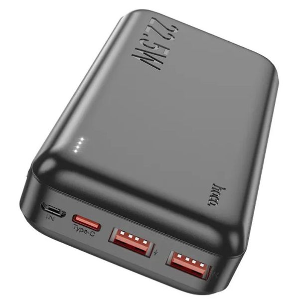 Power Bank Hoco J101A Astute 22.5W 20000mAh із технологією QC3.0+PD3.0 | 2USB/1Type-C, PD/QC, 22.5W, 3A 62773 фото 3 Купити в інтернет-магазині IBANAN