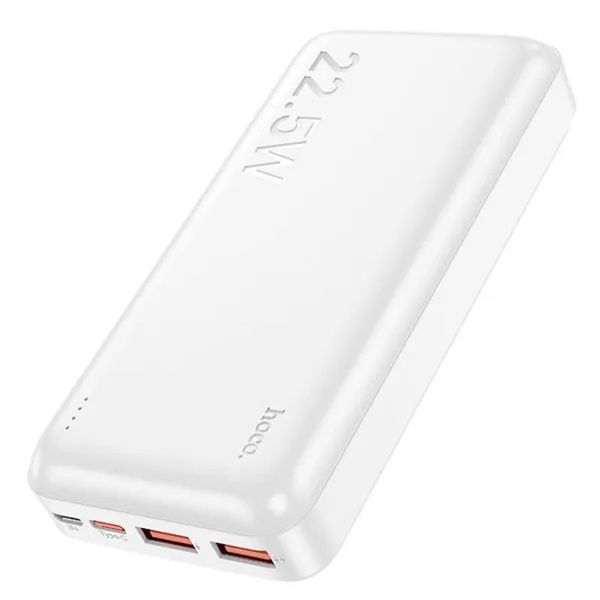 Power Bank Hoco J101A Astute 22.5W 20000mAh із технологією QC3.0+PD3.0 | 2USB/1Type-C, PD/QC, 22.5W, 3A 6931474782502 фото 3 Купити в інтернет-магазині IBANAN