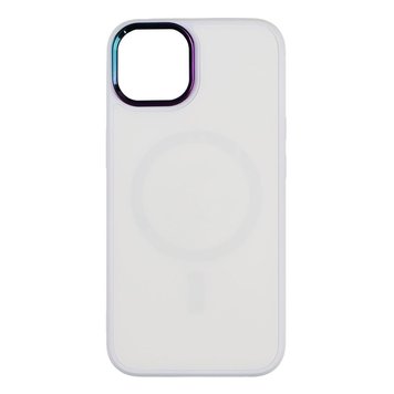 Чохол AG-Glass Chrome Camera with Magsafe для Iphone 12/12 Pro Колір Grey