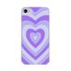 Уникальный дизайн для Iphone SE 2 2020 / Iphone SE 3 2022 / Iphone 7 / Iphone 8 с Print "Heart Purlet) 3701010261 фото 2 Купить в интернет-магазине IBANAN