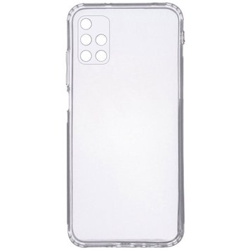 TPU Чехол GETMAN Clear 1,0 mm для Samsung Galaxy M51 380101871 фото 1 Купить в интернет-магазине IBANAN