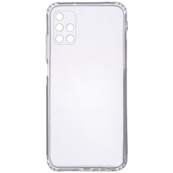 TPU чохол GETMAN Clear 1,0 mm для Samsung Galaxy M51 380101871 фото 1 Купити в інтернет-магазині IBANAN