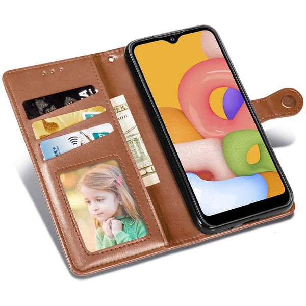 Кожаный чехол книга GETMAN Gallant (PU) для Huawei P Smart (2021) / Y7a 480100126 фото 7 Купить в интернет-магазине IBANAN