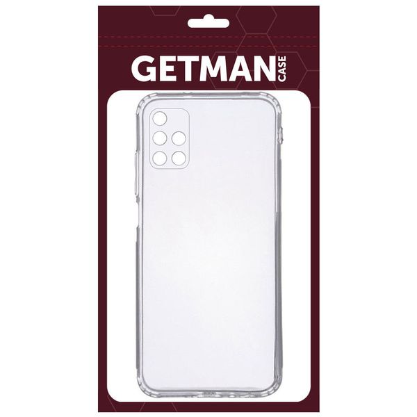 TPU чохол GETMAN Clear 1,0 mm для Samsung Galaxy M51 380101871 фото 2 Купити в інтернет-магазині IBANAN