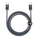 Кабель Baseus Dynamic Series Fast Charging Data Cable Type-C to Type-C 100W 2m Slate Gray 6932172605865 фото 1 Купити в інтернет-магазині IBANAN