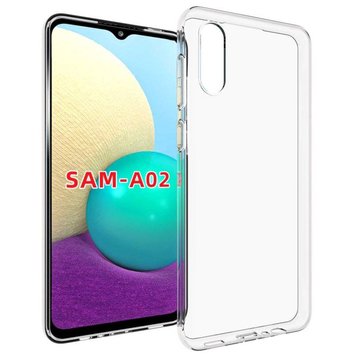 TPU чехол Epic Transparent 1,5mm для Samsung Galaxy A02 380102826 фото 1 Купить в интернет-магазине IBANAN