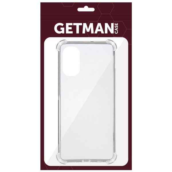 TPU чохол GETMAN Ease logo посилені кути для Motorola Moto G22 470100040 фото 2 Купить в интернет-магазине IBANAN