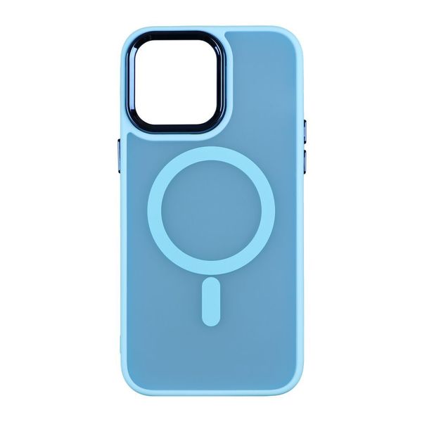 Чохол TPU+PC Space Magnetic Color with Magsafe для iPhone 15 Колір Blue 3701015830 фото 2 Купити в інтернет-магазині IBANAN