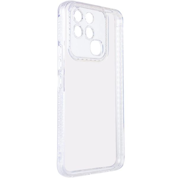 Чохол TPU Starfall Clear для Infinix Smart 6 450100014 фото 1 Купити в інтернет-магазині IBANAN