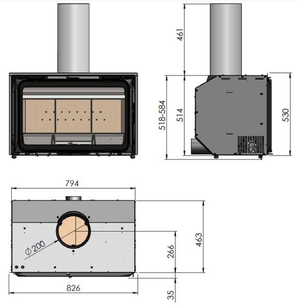 Чавунна топка K2 800