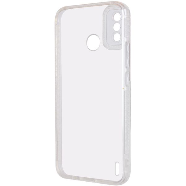 Чохол TPU Starfall Clear для TECNO Spark 6 Go 440100071 фото 4 Купити в інтернет-магазині IBANAN