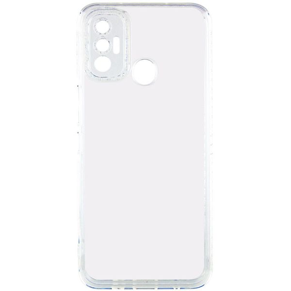 Чехол TPU Starfall Clear для TECNO Spark 7 440100072 фото 2 Купить в интернет-магазине IBANAN