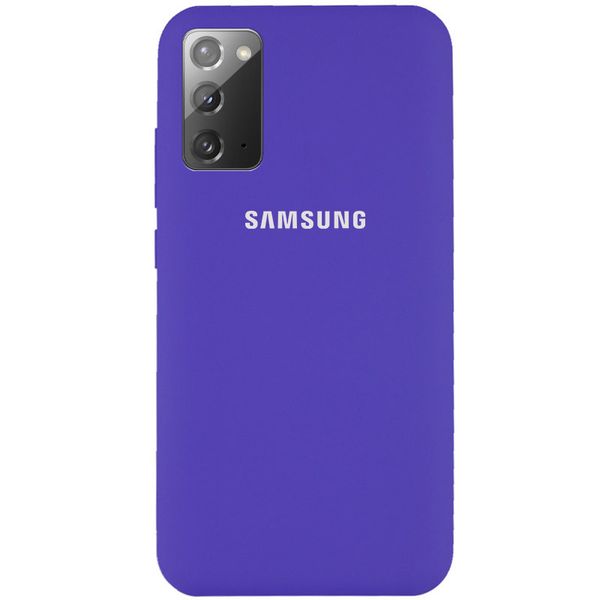 Чехол Сілікон Кейс Full Protective (AA) для Samsung Galaxy Note 20 380103444 фото 1 Купить в интернет-магазине IBANAN