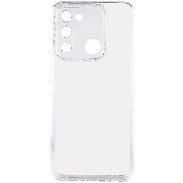 Чехол TPU Starfall Clear для TECNO Spark 8C 440100073 фото 3 Купить в интернет-магазине IBANAN